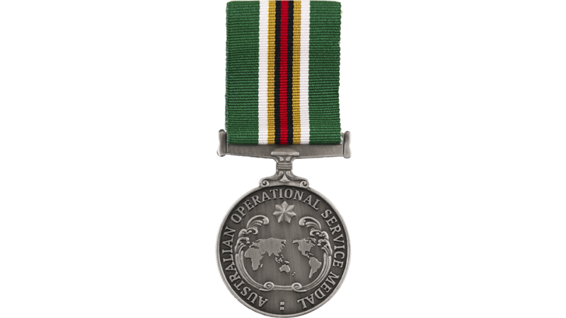 Australian Operational Service Medal - Africa front