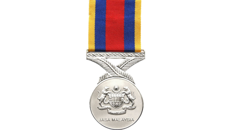 Pingat Jasa Malaysia medal front