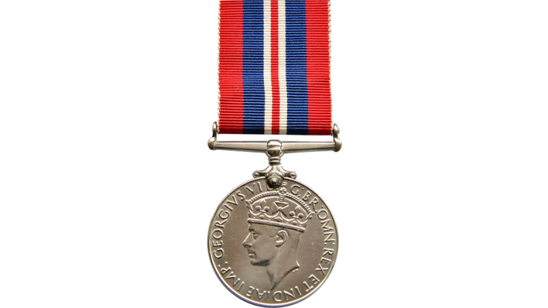 War Medal 1939-1945 front