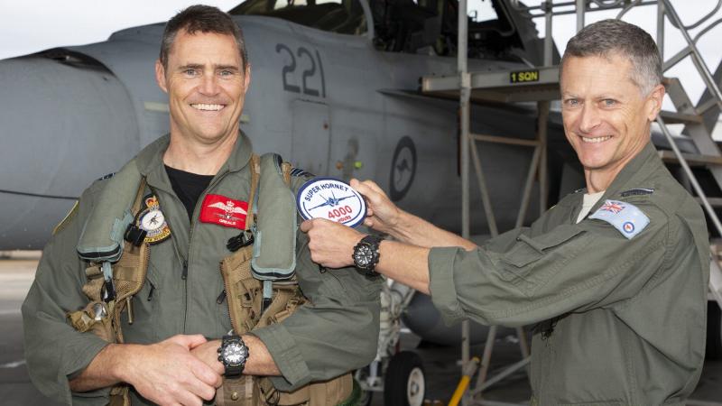 Fighter Pilot's 'huge Achievement' Of 4000 Hours | Defence