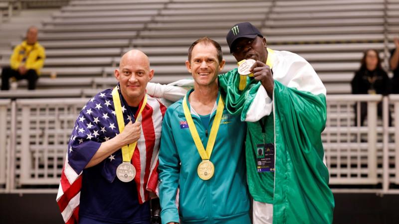 Adam Jackson picked up gold in both the 1 and 4 minute indoor rowing events on the final day of Invictus Games Vancouver Whistler 2025